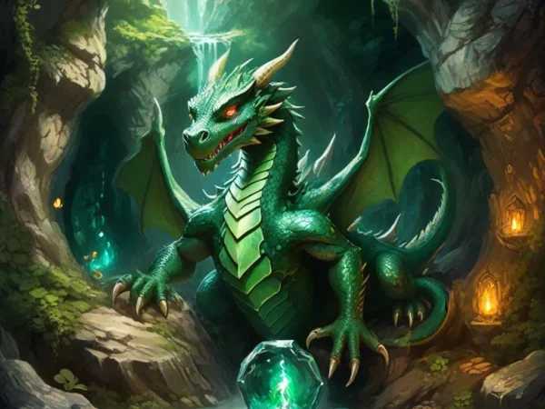 LO SMERALDO MAGICO DEL DRAGO