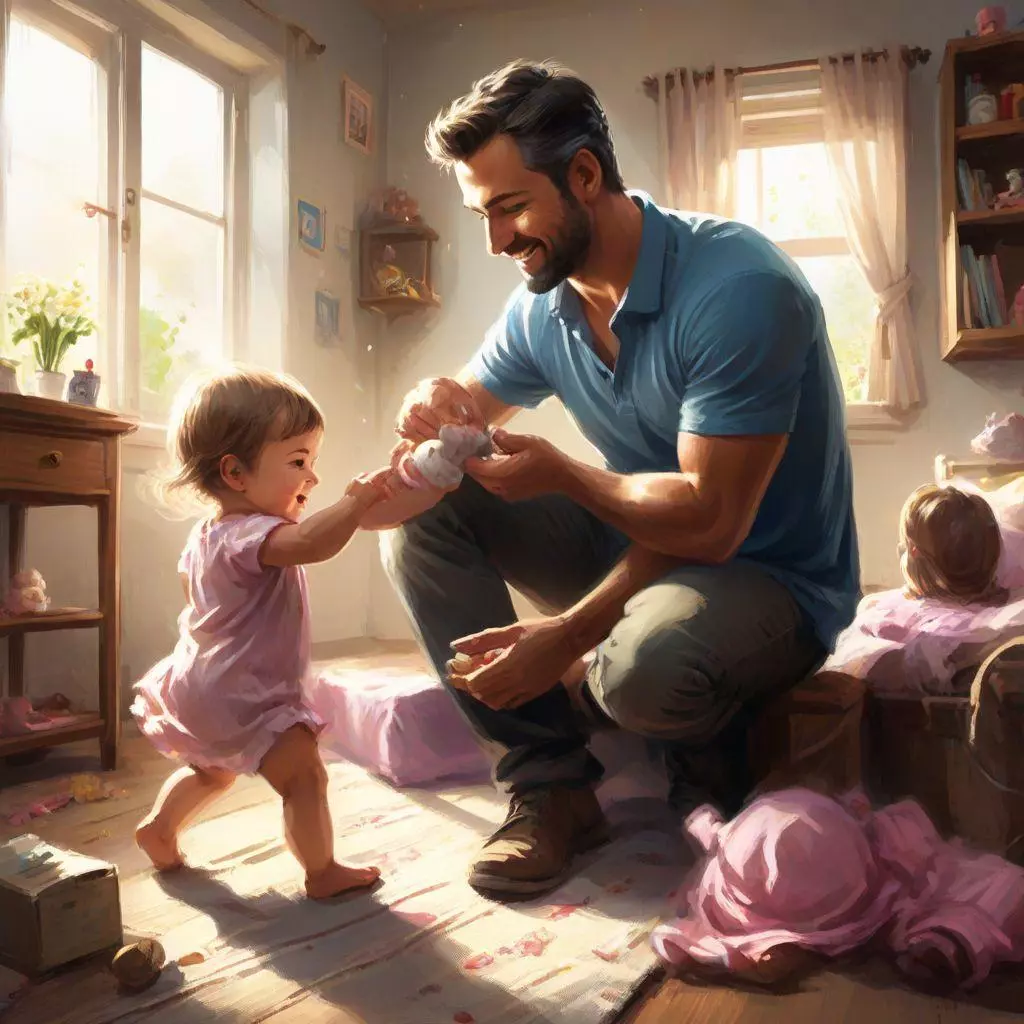Io e il mio papà che giochiamo insieme...ero piccolissima!